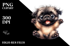 Happy Pug Baby, Transparent PNG Product Image 2