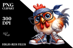 Expressive Confused Baby Chicken | Sublimation | Clipart Product Image 2