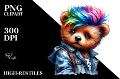 Cute Baby Bear Contempt PNG Product Image 2