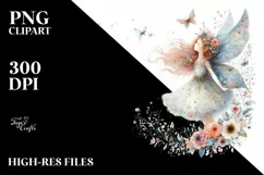 Whimsical Fairy | Sublimation | PNG Clipart Product Image 1