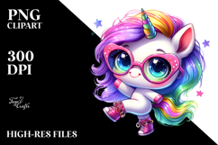 Cool Baby Unicorn PNG Product Image 2