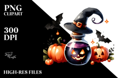 Simple Halloween Potion, Transparent PNG Product Image 2