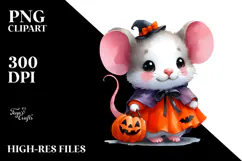 Vibrant Baby Mouse for Halloween, 20 oz Tumbler Product Image 2