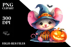 Vibrant Baby Mouse for Halloween, 20 oz Tumbler Product Image 2