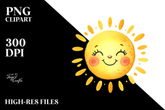 Whimsical Sun PNG Product Image 2