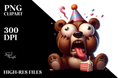 Cartoon Bear with Anthropomorphic Features Product Image 2