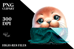Baby Walrus, High-Res PNG Product Image 2