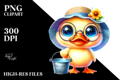Cute Baby Duck PNG Product Image 2