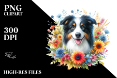 Colorful Border Collie, 20 oz Tumbler Product Image 2