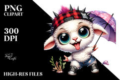 Energetic Baby Lamb, Transparent PNG Product Image 2