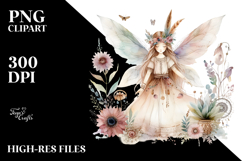 Washed Boho Fairy, Transparent PNG Product Image 2