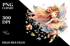 Colorful Fairy Petals Clipart Product Image 3