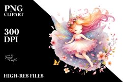 Colorful Fairy Petals Clipart Product Image 3