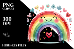 Heart with Wings and Fire PNG Product Image 2
