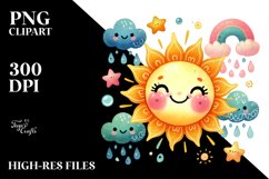 Cute Sun PNG Product Image 2