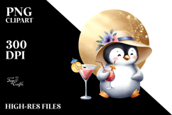 Beachwear Penguin PNG Product Image 2