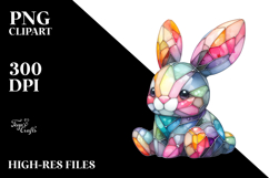 Pastel Bunny, Transparent PNG Product Image 2