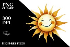 Smiling Sun PNG Product Image 2