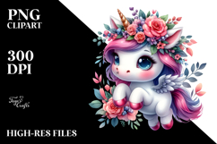Cute Unicorn PNG Product Image 2