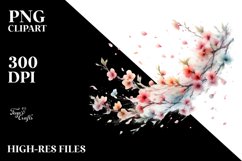 Tumbling Spring Petals Clipart Product Image 3