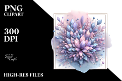 Abstract Colorful Diamond Lavender PNG Product Image 2