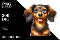 Cute Dachshund PNG Product Image 2