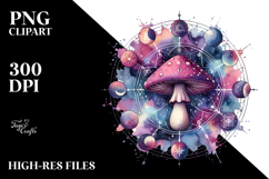 Magical Celestial Mushroom PNG Product Image 2