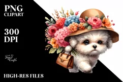 Big Eyes Flower Bouquet | Caricature Product Image 1