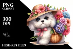 Big Eyes Flower Bouquet | Caricature Product Image 1