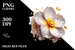 Abstract Glossy Primrose Material PNG Product Image 2