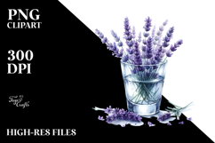 Jar Lavender Clipart Product Image 2