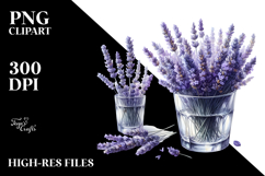 Jar Lavender Clipart Product Image 2