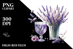 Jar Lavender Clipart Product Image 2