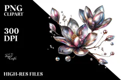 Shiny Magnolia, High-Quality PNG Product Image 2