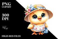 Beach Baby Chicken PNG Product Image 2