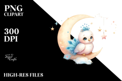 Santa Peacock with Gift PNG Product Image 2