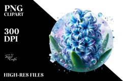 Shiny Hyacinth | Sublimation | Clipart Product Image 1