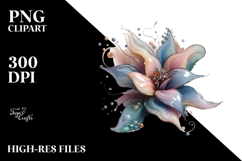 Abstract Glossy Iris, Transparent PNG Product Image 2