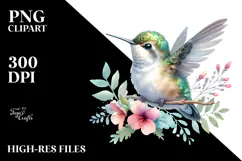 Singer Baby Hummingbird PNG Product Image 2