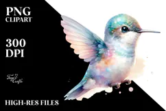 Singer Baby Hummingbird PNG Product Image 2