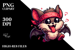 Playful Joy Bat PNG Product Image 2