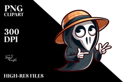 Sarcastic Side-Eye Reaper PNG Product Image 2
