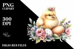 Cute Baby Chicken, High-Res PNG Product Image 3