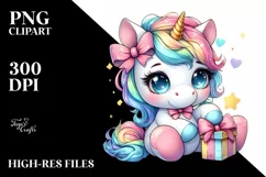 Detective Clue Unicorn PNG Product Image 3