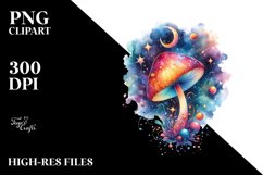 Magical Mushroom Splash | Sublimation | Clipart Product Image 3