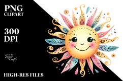 Whimsical Sun PNG Product Image 2