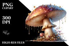 Detailed Shiny Mushroom, Transparent PNG Product Image 2