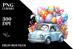 Car Easter Eggs PNG Product Image 2