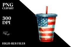 Watercolor Vintage Plastic Cup with Flowers | Sublimation Product Image 3