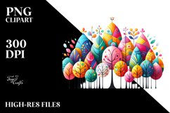 colorful,trees,glossy,iris,glass,golden Product Image 1